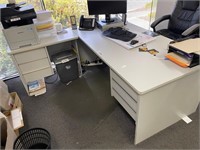 Laminated Office Desk & Return 1800x900mm