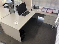 Laminated Office Desk & Return 1800x900mm
