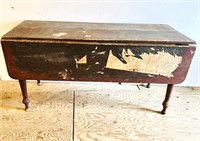 ANTIQUE PINE DROP LEAF TABLE