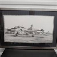 Numbered Aviation Print