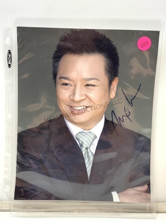 Signed Rex Lee 8x10 Photo.