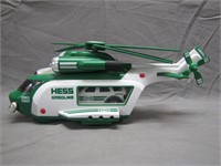 2012 Hess Gasoline Helicopter W/Emergency Car