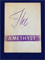 1955 Fayetteville High School Amethyst Yearbook