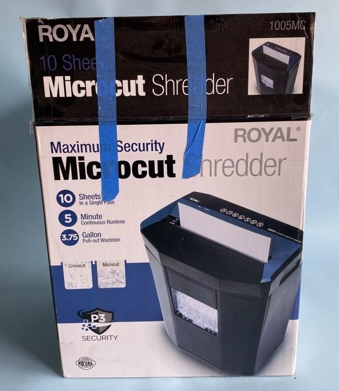 Royal Microcut Shredder