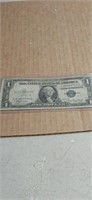 1935A  Blue Seal Silver Certificate in protective