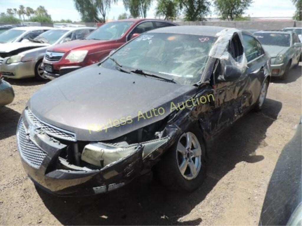 2011 Chevrolet Cruze 1G1PE5S99B7122321 Gray