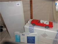 Franklin Mint 1964 and Half Ford Mustang Red