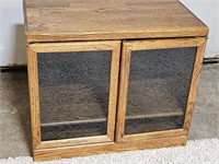 Stereo or TV Cabinet Stand w Wheels