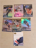 7 Wayne Gretzky Upper Deck Hockey Cards