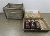Sealtest Milk Crate & Bottles