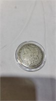 1880 O morgan silver dollar