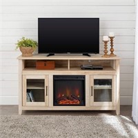 AS IS-Fireplace TV Stand