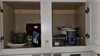 Kitchen cabinet contents