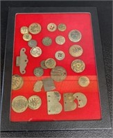 Pre-Civil War Artifacts and Case - Local Finds