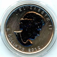 2012 1 oz Silver Canadian Maple Leaf