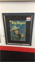 Roy Rogers Comic Cover Framed 340mm x 400mm