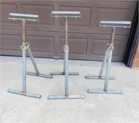 Set of 3 Roller Stands