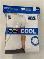 32 DEGREES COOL MENS SHIRTS 3 PACK SIZE L