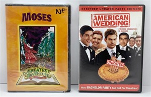 2Pcs DVD Set Moses The Greatest Adventure +