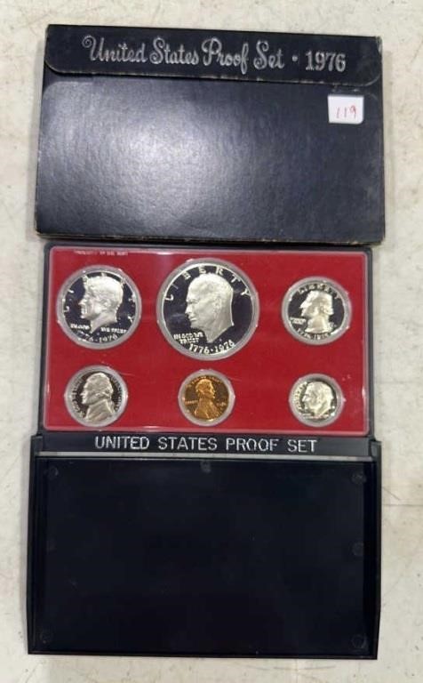 1976-S PROOF SET W/EISENHOWER DOLLAR