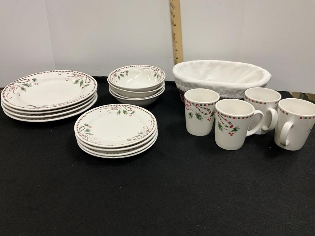 Christmas Dishes set