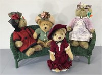 Bearington Bears on Chairs