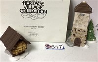 DEPT. 56 HERITAGE SERIES "SILO & HAY SHED"