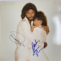 Barbra Streisand Guilty signed album. GFA Authenti