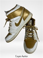 Air Jordan 1 Phat Metalic Gold Men's Sneakers 10.5