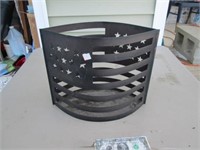 Metal Flag Planter