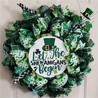 St Patty's Wall Decor Let the Shenanigans Begin