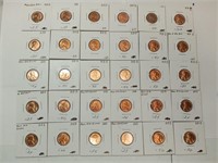 OF) UNC 1955 wheat pennies