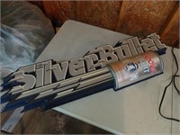 Coors Silver Bullet Bar Sign - 44x12