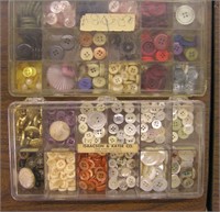 Plastic Organizers And Buttons
