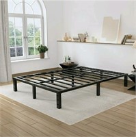 IYEE NATURE, Metal Platform Bed Frame with Steel S