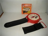 Vintage Mickey Mouse Wall Clock and MMC 45