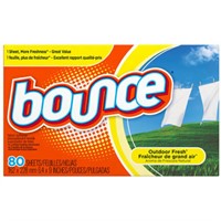 *Bounce Outdoor Fresh Dryer Sheets,80 Sheets,2pack