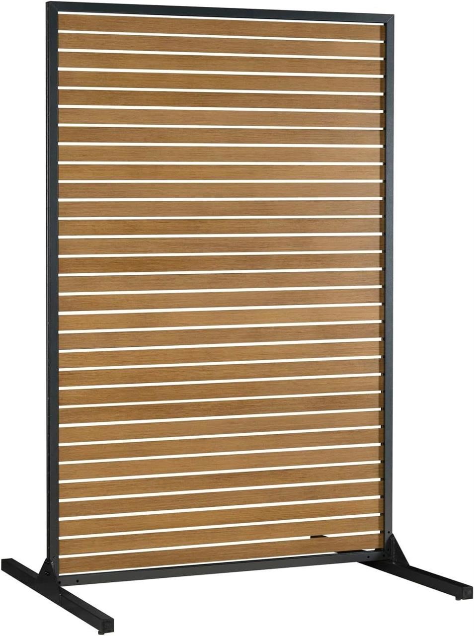 Slat Panel Wall/Outdoor Privacy Screen
