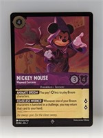 Disney Lorcana Mickey Mouse Wayward Sorcerer Foil