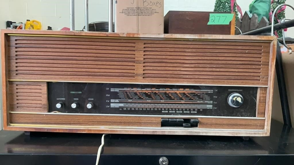 Vintage German Korvette Stereo