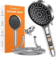 Filtered Shower Head, High Pressure 6 Spray Mode S