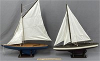 2 Pond Boats Model Ships