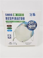 KN95 Smog Respirator (x10) Size 160x105mm