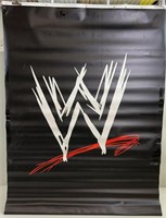 WWE Wrestling Canvas Display Banner