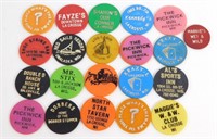 21 Bar Tokens from Local Area