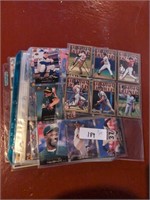 21 pages of baseball cards- not all full