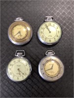 4 Sentinel Pocket Watches.