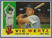 Nice 1960 Topps #111 Vic Wertz Boston Red Sox