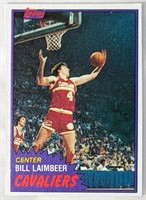 Topps Bill Laimbeer 1981-82 RC Rookie Card