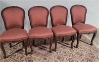 Upholstered dining chairs